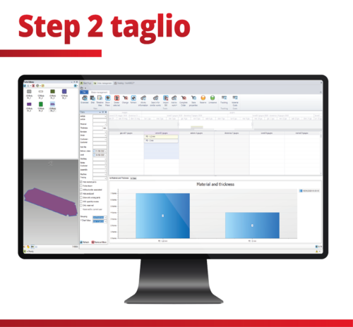 Massima espressione del know-how tecnologico di Libellula, Libellula.CUT è il punto di riferimento del mercato in tema di software dedicati al taglio della lamiera, abbinando versatilità ed efficacia senza precedenti alla massima semplicità d’uso.
